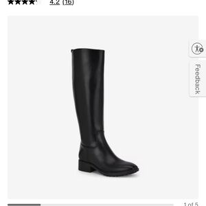 Elegant Black Knee-High Women's Boots